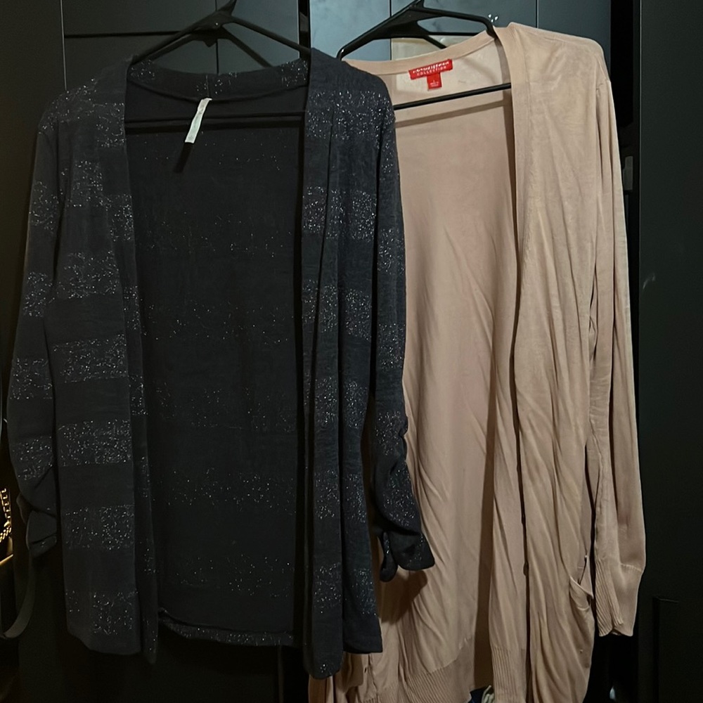 Set of 2 women cardigans size Large